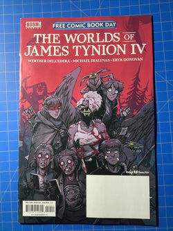 THE WORLDS OF JAMES TYNION IV free comic book day FCBD 2024 NM+ HOT!!1